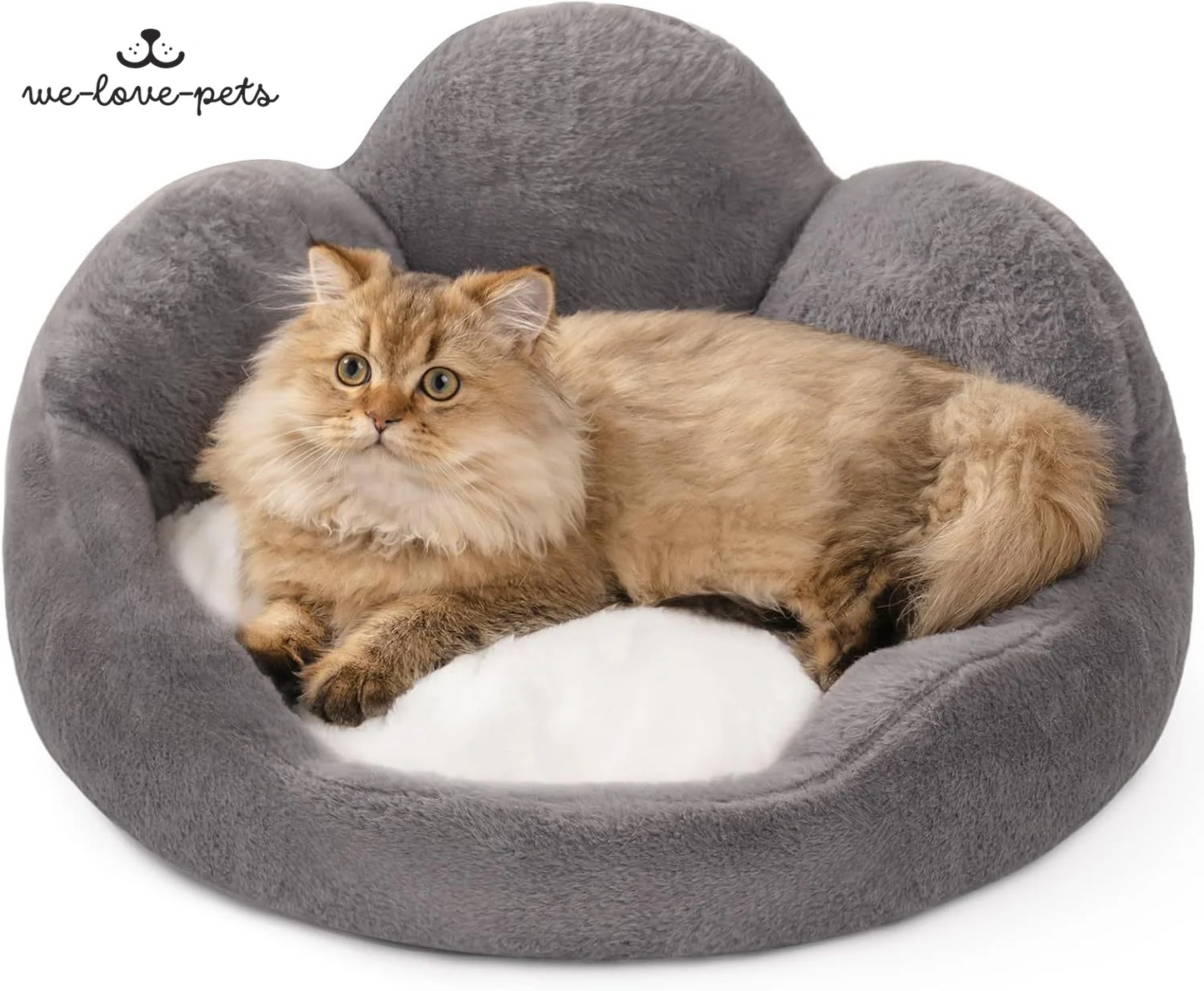 Fluffy and Cute Flower Pet Sofa Bed