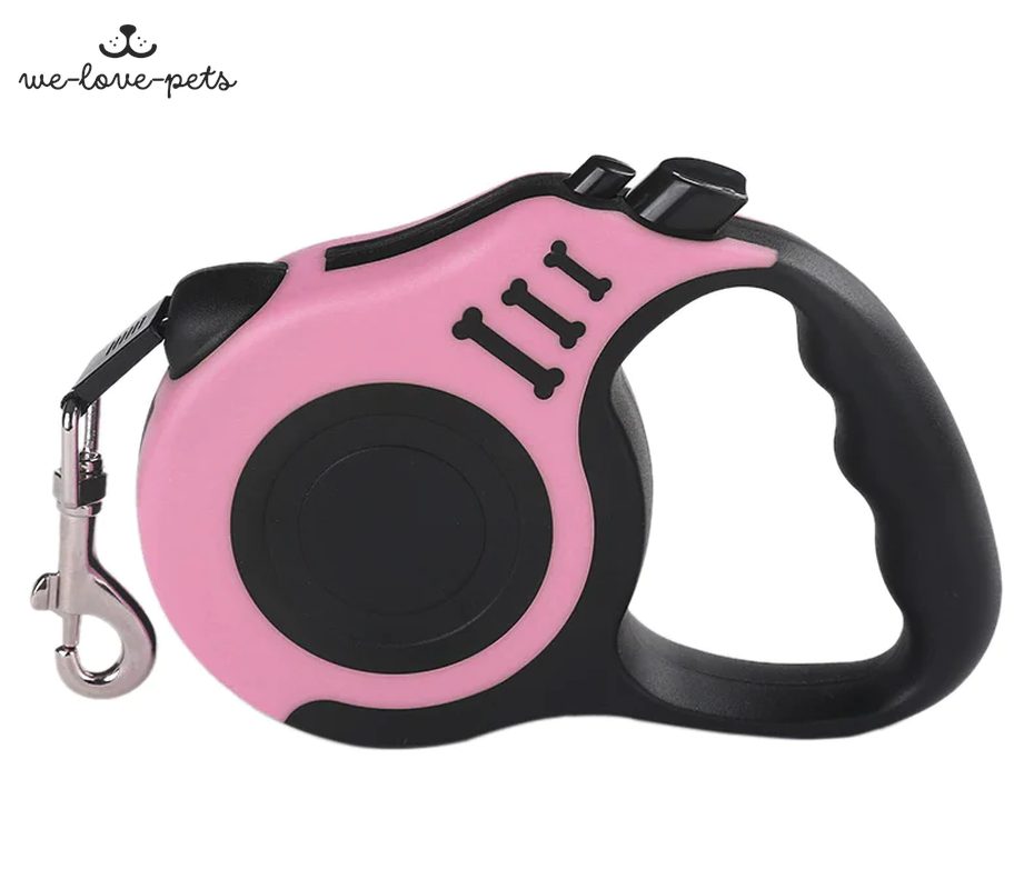 16.5FT Automatic Retractable Dog Leash Pet Collar Automatic Walking Lead Free US