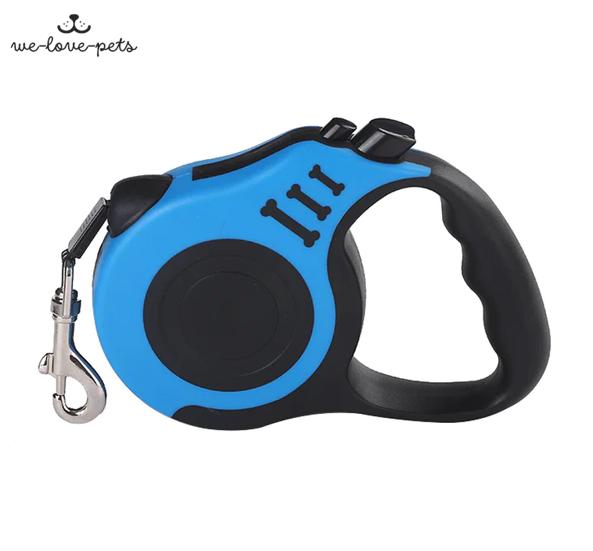 16.5FT Automatic Retractable Dog Leash Pet Collar Automatic Walking Lead Free US