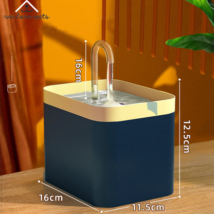 Cat Water Fountain Auto Filter USB Electric Mute Cat Drinker Bowl 1.5L Recirculate Filtring Drinker for Cats Pet Water Dispenser