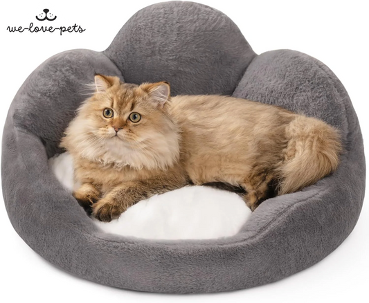 Fluffy and Cute Flower Pet Sofa Bed