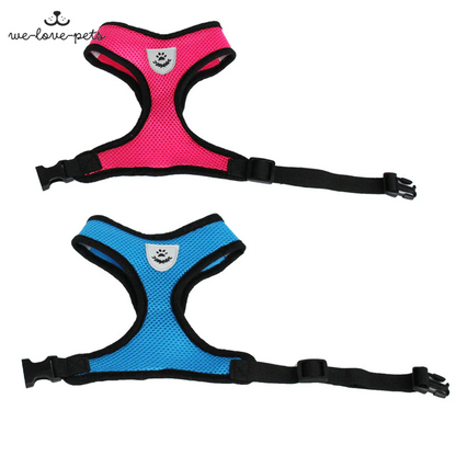 Cat Dog Pet Harness Adjustable Control Vest Dogs Reflective S M L XL Leash