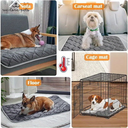 Super Warm Non-Slip Washable Pet Mat