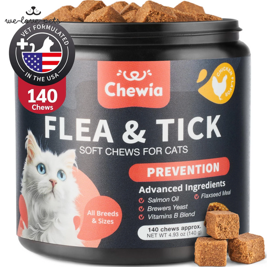 Insects Treatment for Cats Daily Oral Cat Insects Treatment Chews Chewable