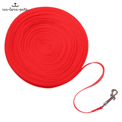 Dog Leash Long Obedience Recall Foot Feet Training Lead 6/15/23/33/50/100 FT