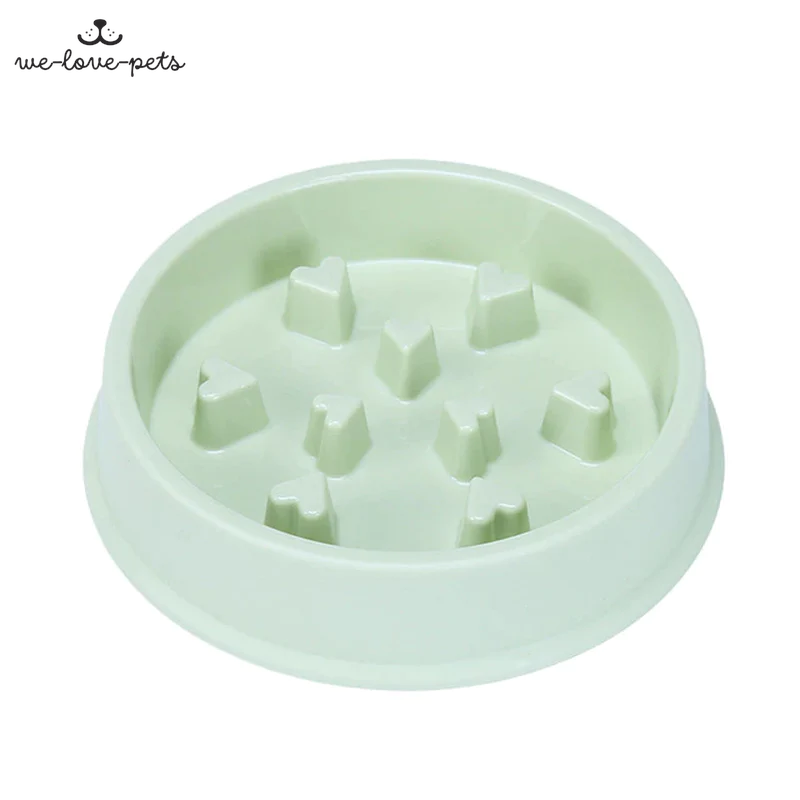 Pet Slow Food Bowl Small Dog Choke-Proof Bowl Non-Slip Slow Food Feeder Dog Rice Bowl Pet Supplies Available for Cats and Dogs