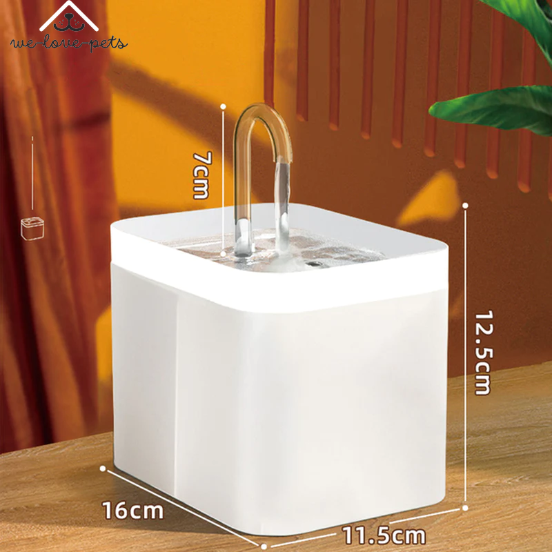 Cat Water Fountain Auto Filter USB Electric Mute Cat Drinker Bowl 1.5L Recirculate Filtring Drinker for Cats Pet Water Dispenser
