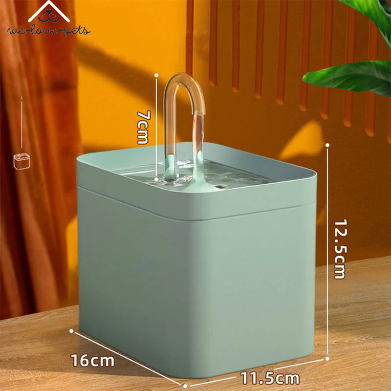 Cat Water Fountain Auto Filter USB Electric Mute Cat Drinker Bowl 1.5L Recirculate Filtring Drinker for Cats Pet Water Dispenser