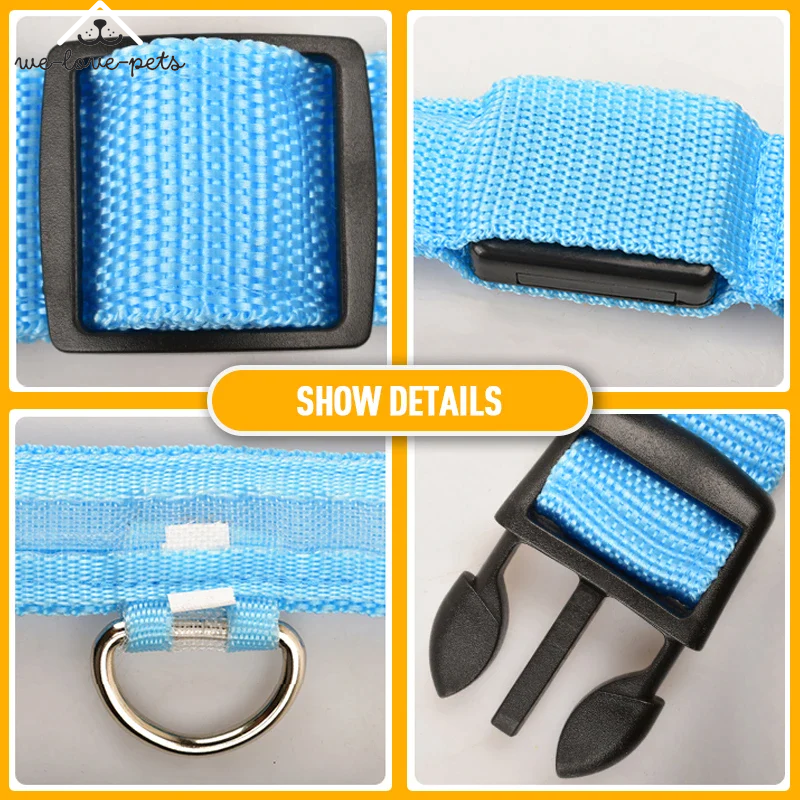 Illuminate Your Pup's Safety: Waterproof LED Adjustable Flashing Dog Collar
