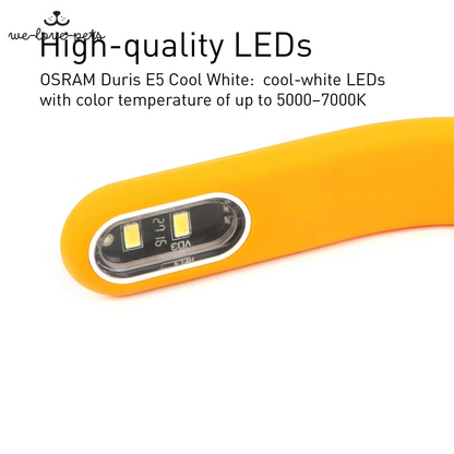 Fish Tank Light Clip on Aquarium Light Aquarium Light for Plants LED Flexible Lamp for Freshwater Small Aquarium Light Picosoft Yellow 5 Gallon