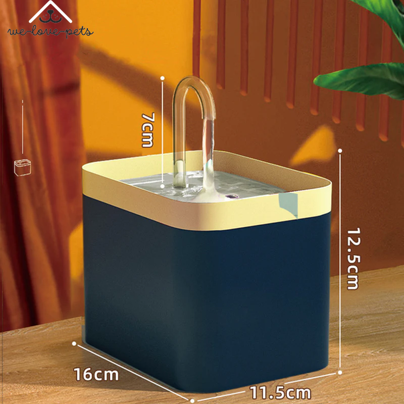 Cat Water Fountain Auto Filter USB Electric Mute Cat Drinker Bowl 1.5L Recirculate Filtring Drinker for Cats Pet Water Dispenser