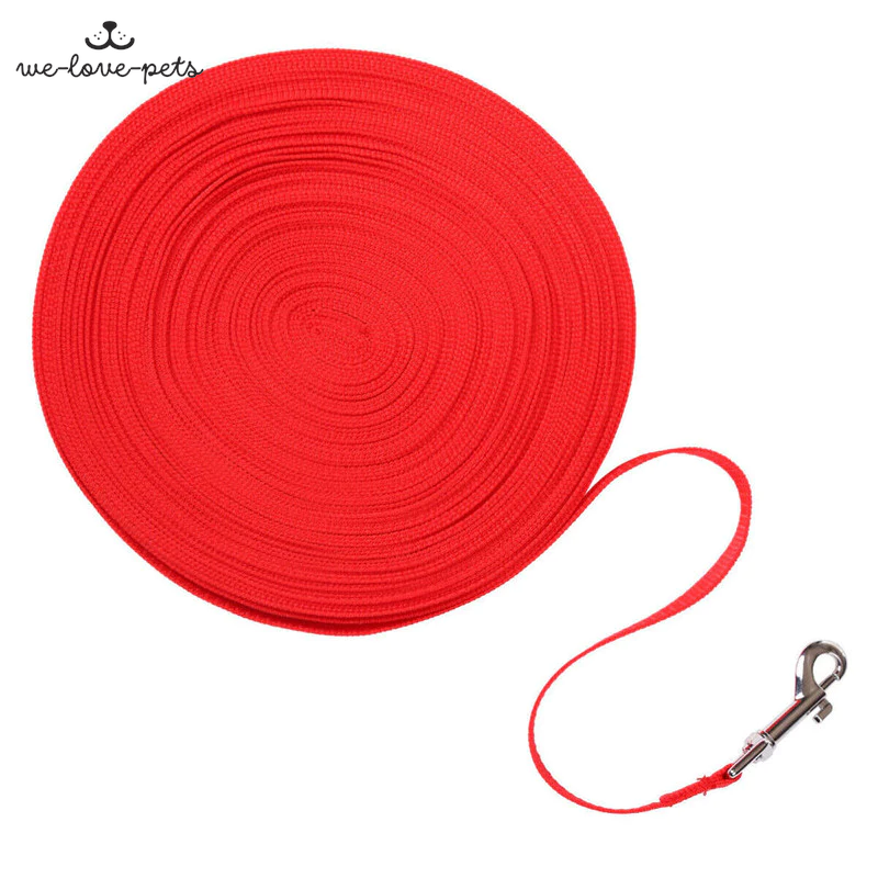 Dog Leash Long Obedience Recall Foot Feet Training Lead 6/15/23/33/50/100 FT