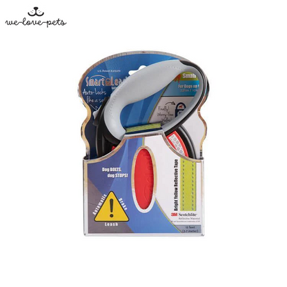 Smart Retractable Leash S – Blue, 12Ft, up to 22Lbs / 10Kg, with Safety Features for Every Walk