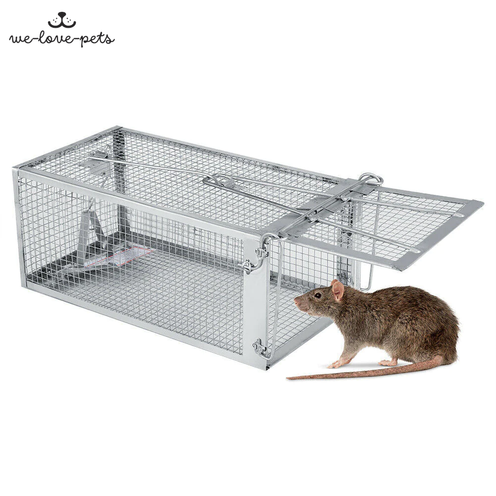 USA Mouse Trap Rat Trap Rodent Trap Live Catch Cage, Easy to Set up and Reuse